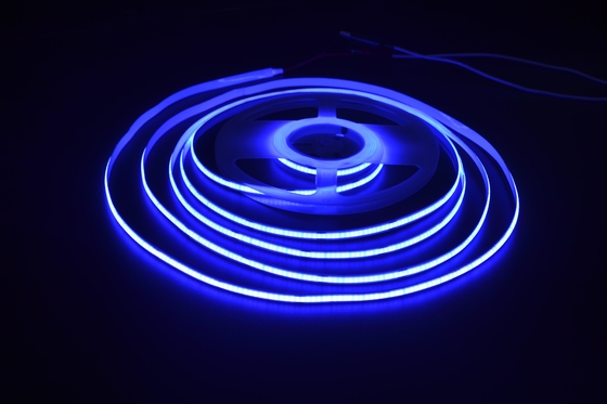 High Color Rendering COB LED Strip Lights Ice Blue Flexible Strip For Home Decoration