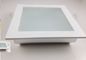 Dimmable Warme Witte Vierkante In een nis gezette LEIDENE Downlights 12W Φ160*160* 35mm