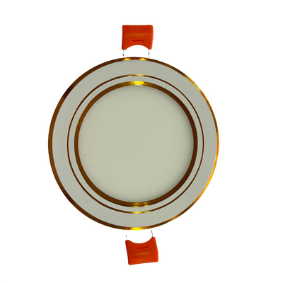 De gouden Grens LEIDENE Slanke Stralingshoek 200° Φ120×H10mm 3000K van Downlight 720LM